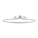 14k Gold & Diamond Bolo Bracelet - 0.51ct