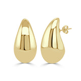 14K Gold Tear Drop Earrings