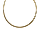 14K Yellow Gold Flat Mesh Necklace