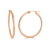 14K Gold Hoop Earrings