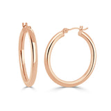 14K Gold Hoop Earrings