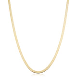 14K Gold Herringbone Necklace