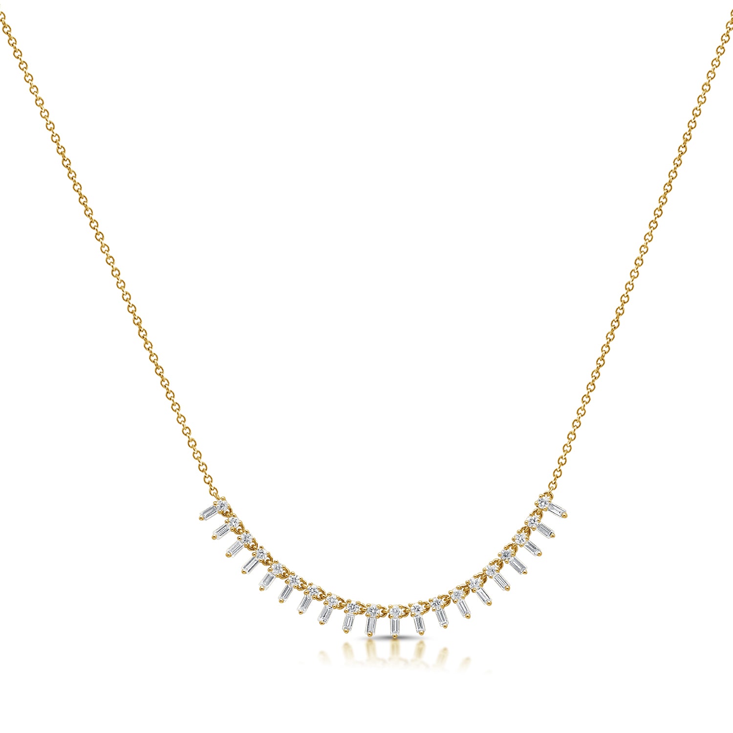 14k Gold & Diamond Necklace - 0.33ct