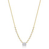 14k Gold & Diamond Necklace - 0.48ct