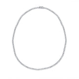 14K Gold & Diamond Tennis Necklace - 7.00ct