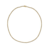 14K Gold & Diamond Tennis Necklace - 5.40ct