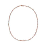 14K Gold & Diamond Tennis Necklace - 10.20ct