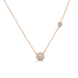 14K Gold & Diamond Necklace - 0.10ct