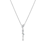 14K Gold Mixed Fancy Shaped Diamond Necklace - 0.65ct