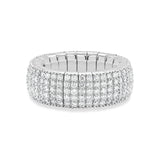 14K Gold & Diamond Stretch Eternity Ring - 2.30ct