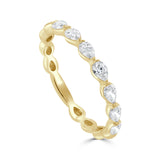 14K Gold & Pear-Shape Diamond Ring - 0.44ct