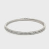 14k Gold & Diamond Flexible Bangle - 3.30ct