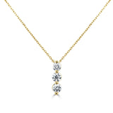 14k Gold & Diamond Necklace - 0.61ct