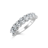 14k Gold & Oval-Cut Diamond Band - 2.00ct