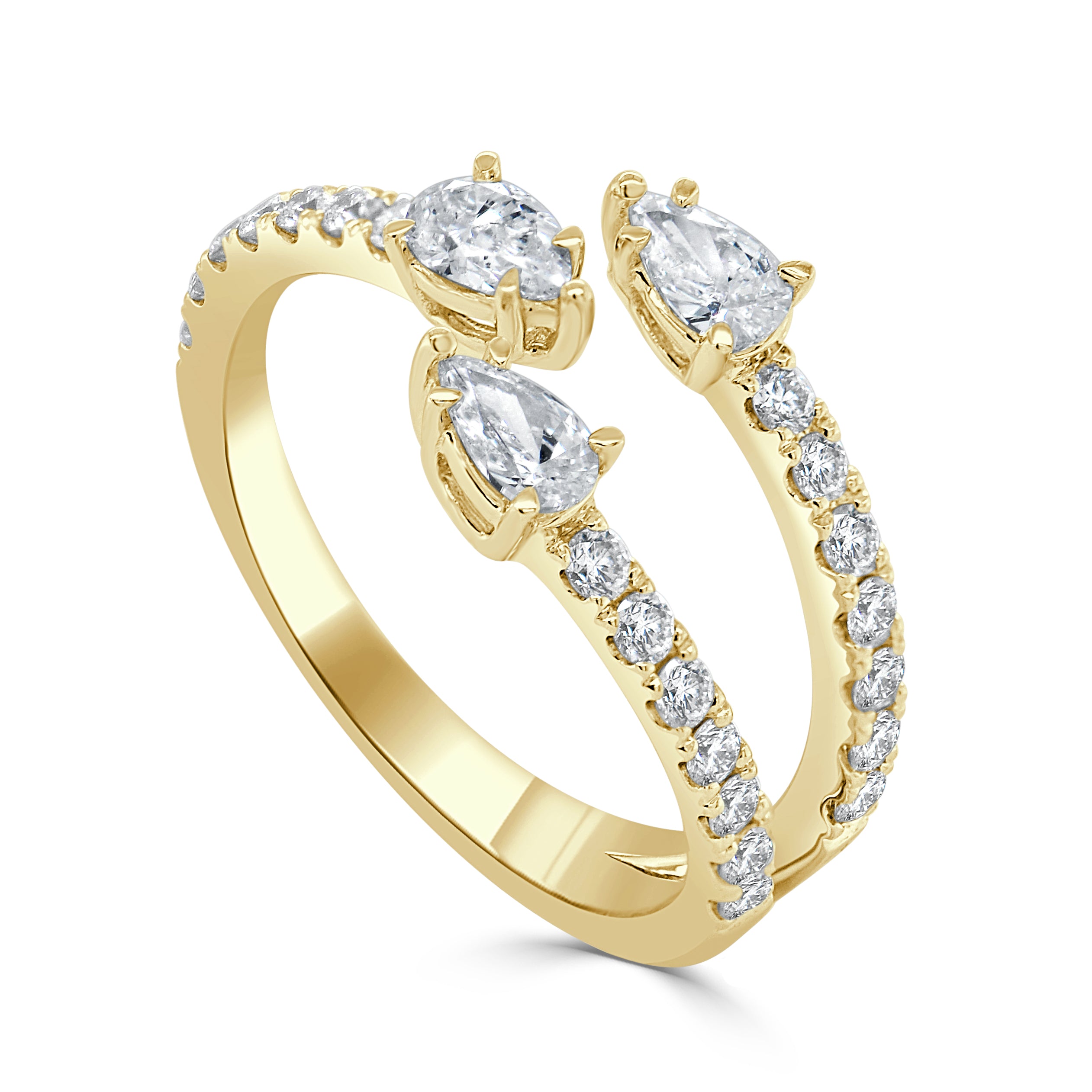 14K Gold & Diamond Ring - 0.91ct