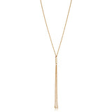 14k Gold Tassel Necklace