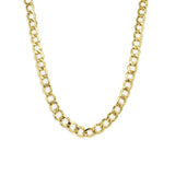 14k Gold Curb Link Necklace