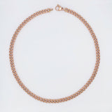 14k Gold Curb Link Necklace