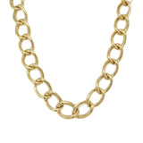 14k Gold Curb Link Necklace