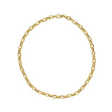 14k Gold Curb Link Necklace