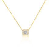 14k Gold & Diamond Necklace - 0.13ct