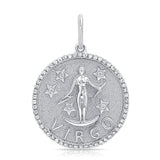 14k Gold & Diamond Zodiac Charm - Virgo - 0.21ct