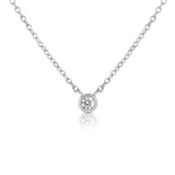 14k Gold & Diamond Necklace - 0.05ct