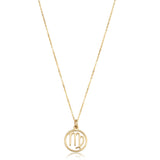 14k Gold Zodiac Necklace