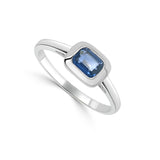 14k Gold & Blue Sapphire Ring 0.65ct