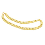 14k Gold Curb Link Necklace