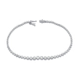 14k Gold Diamond Tennis Bracelet - 1.90ct