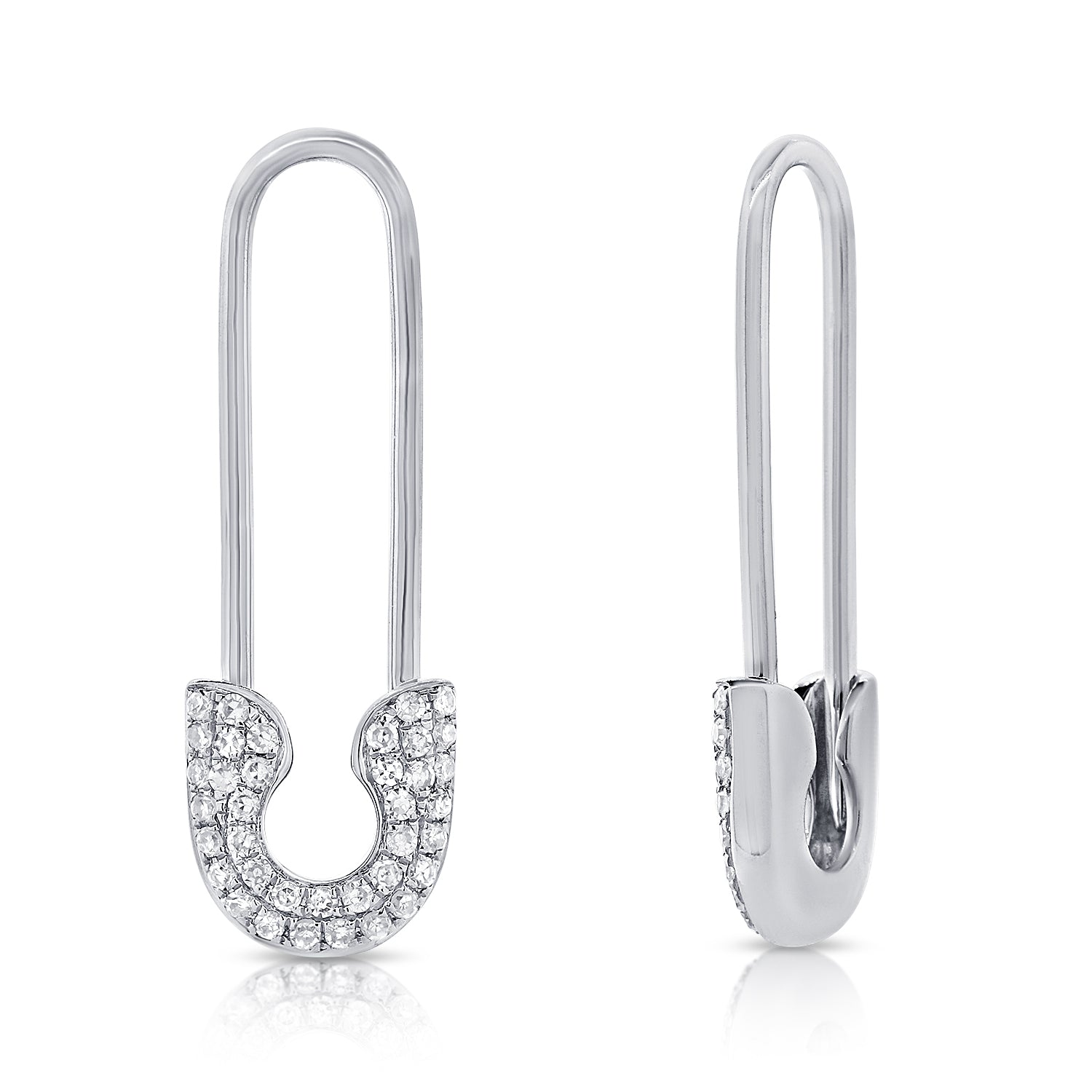 Rhinestone Safety Pins: Silver – michaelacorning