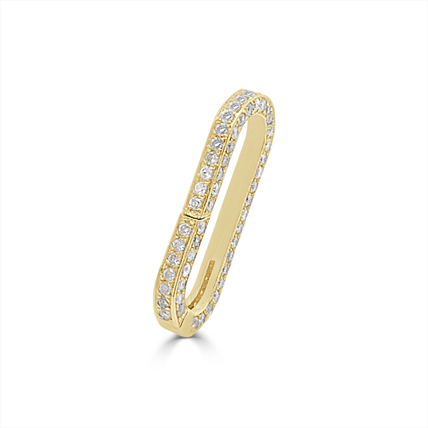 14k Gold & Diamond Charm Connector - 1.05ct