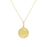 14k Gold Zodiac Necklace